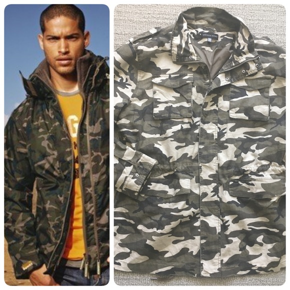 Saks Fifth Avenue Other - Mens Saks Of Fifth Avenue Camouflage Jacket